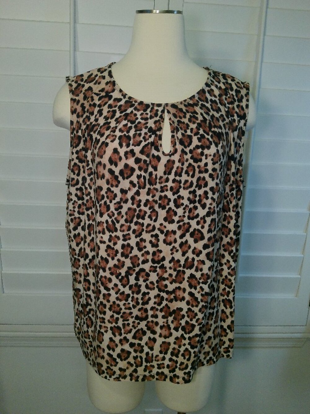 Sleeveless Blouse Anne Klein Women's Size 1X